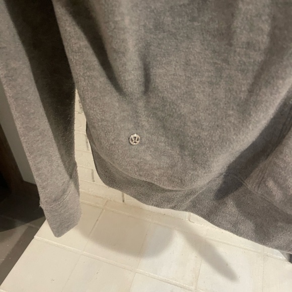 Lululemon Go Forward Pullover Heathered Pink Bliss Size 4 - Picture 4 of 4